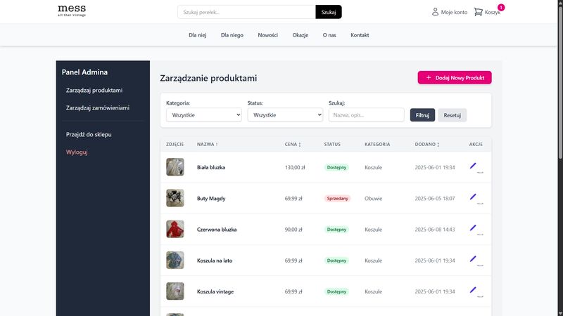 Panel Administracyjny